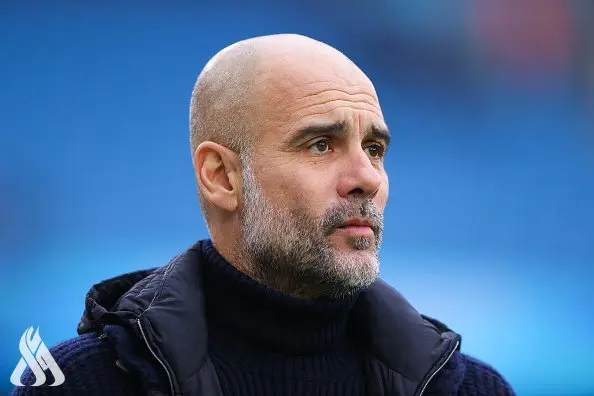 غوارديولا يعبر عن خيبة أمله بعد تعادل مانشستر سيتي مع إيفرتون