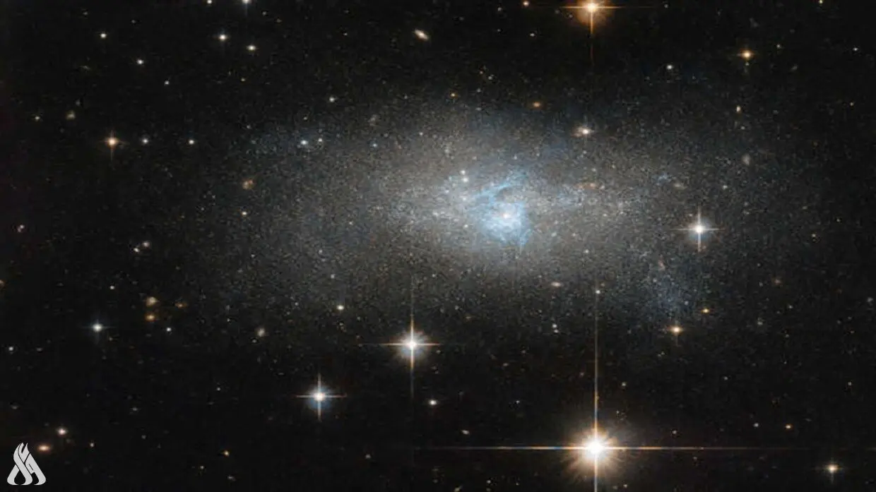 اكتشاف مذهل: مجرة 'الفول السوداني' في كوكبة برج الحمل