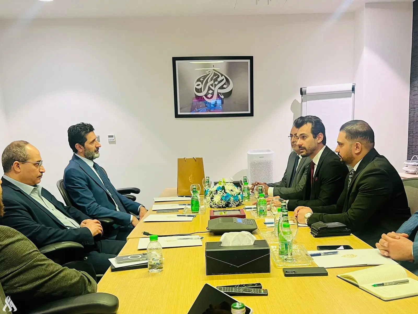 شبكة الإعلام العراقي تعزز التعاون مع المؤسسات الإعلامية القطرية