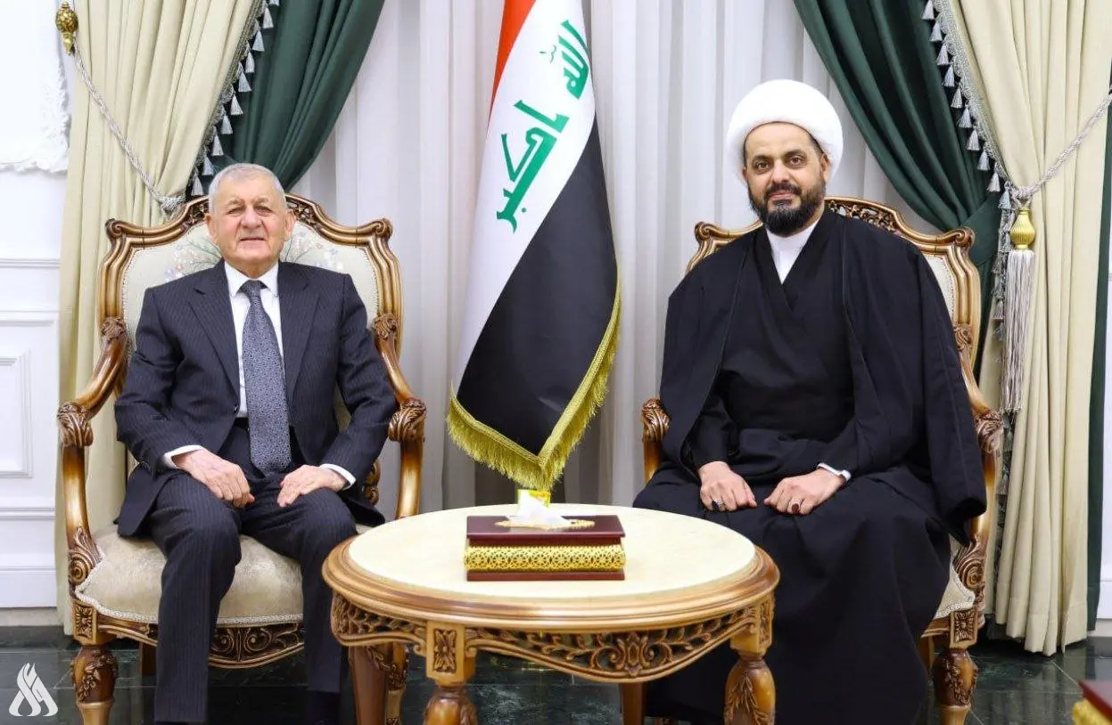 دعوة لتوحيد الصف الوطني من قبل الشيخ الخزعلي ورئيس الجمهورية