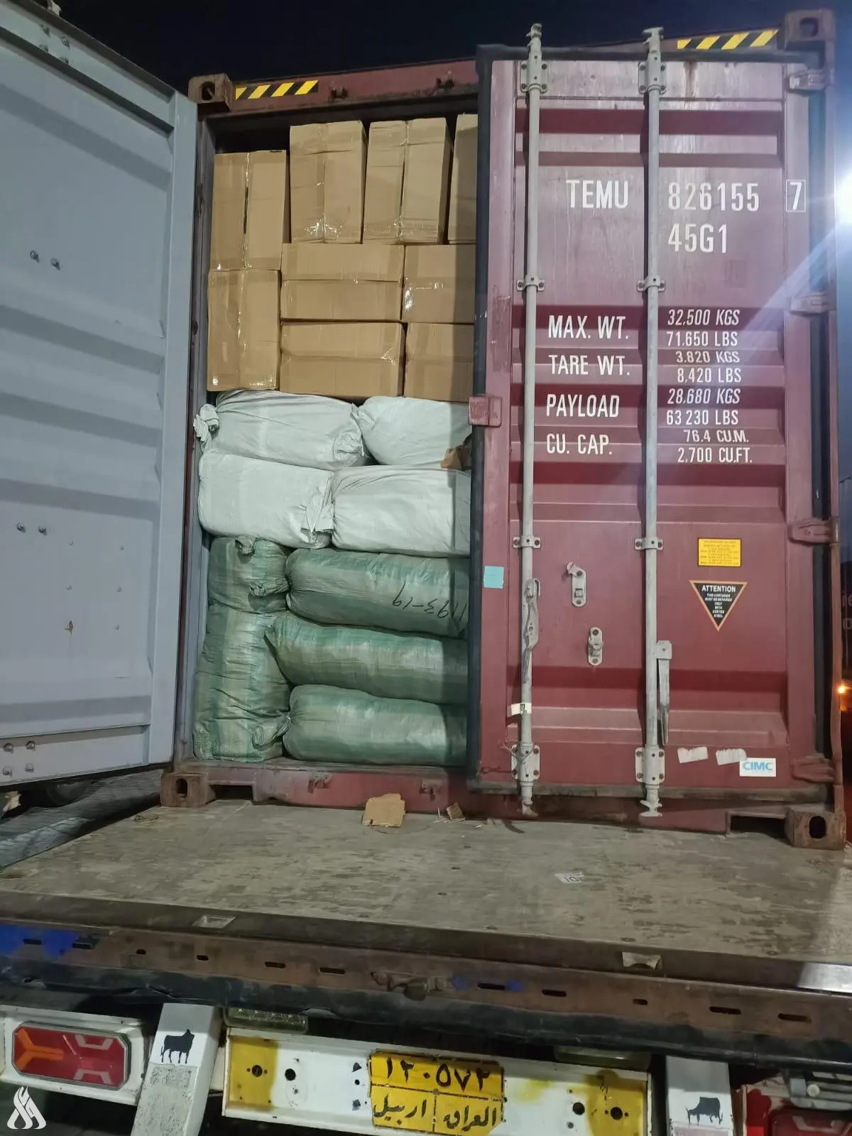 ضبط مخالفات استيراد في المنافذ الحدودية بالعراق