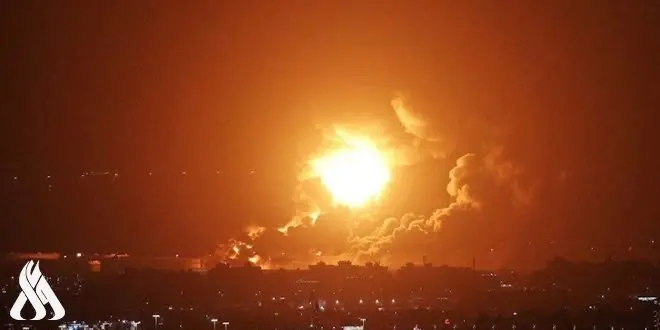 صنعاء تحت قصف عدواني أمريكي بريطاني