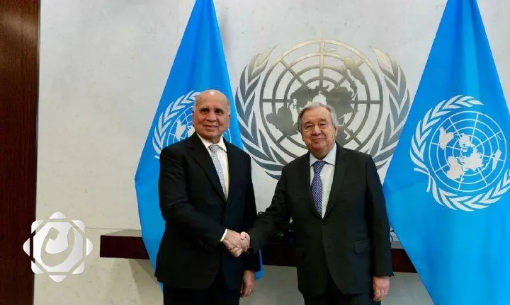 غوتيريش يؤكد على أهمية التعاون بين العراق والأمم المتحدة لمواجهة التحديات