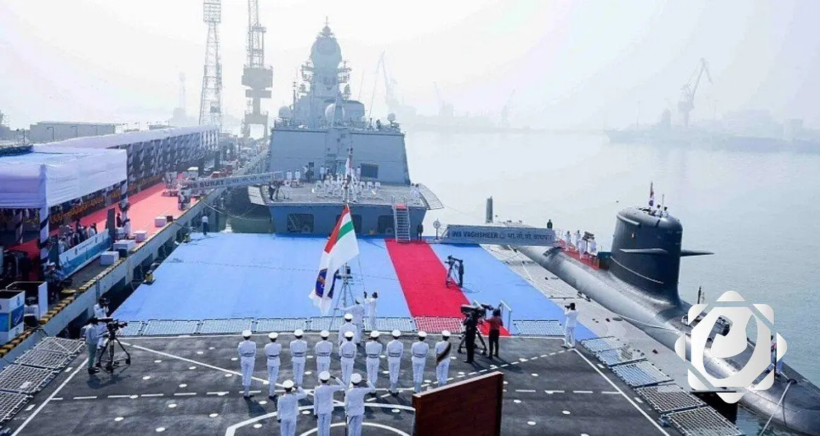 تعزيز القوة البحرية الهندية: غواصة وسفينتان حربيتان جديدتان في الخدمة