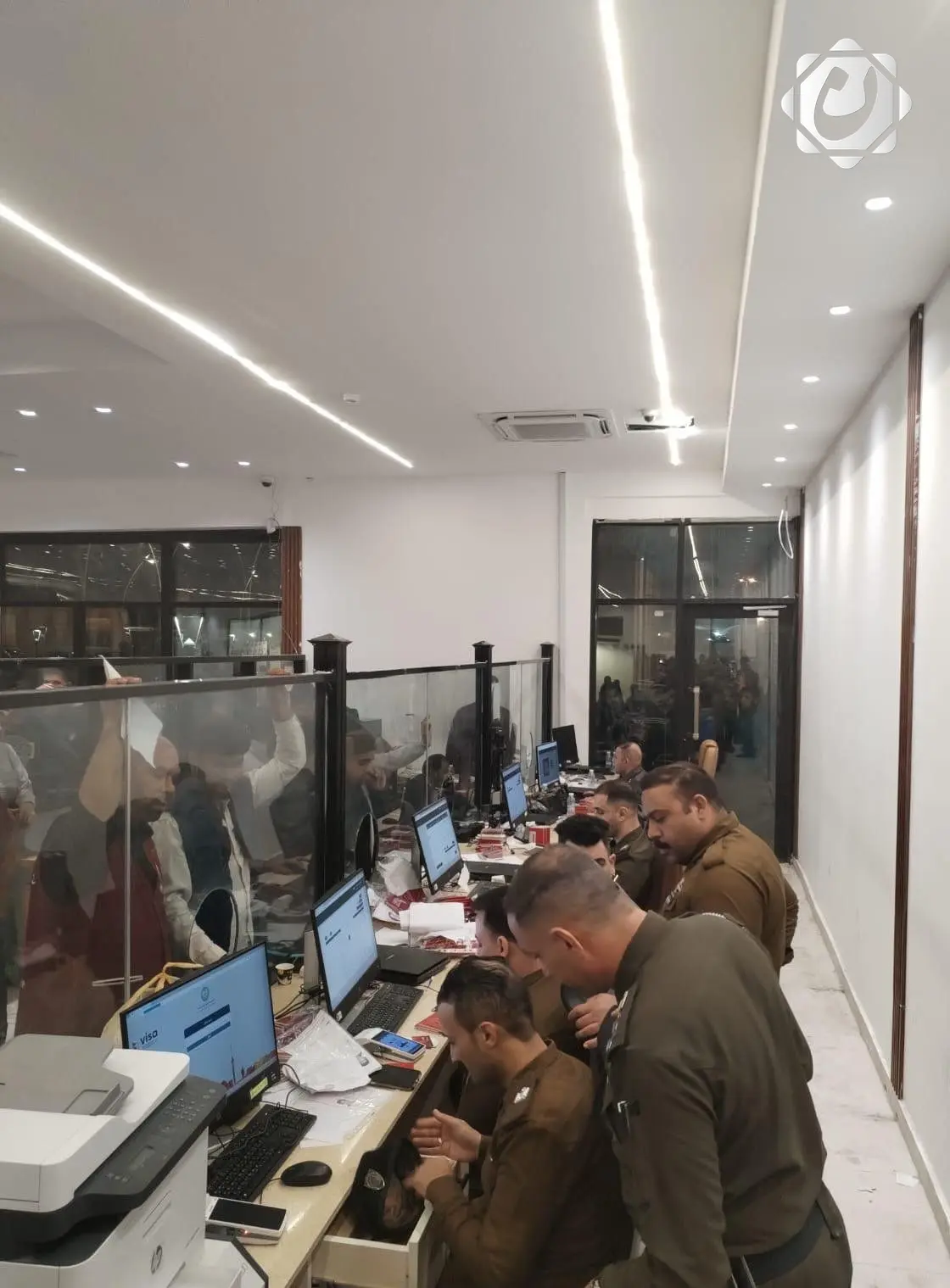 استنفار كامل في منفذ سفوان لاستقبال الزائرين