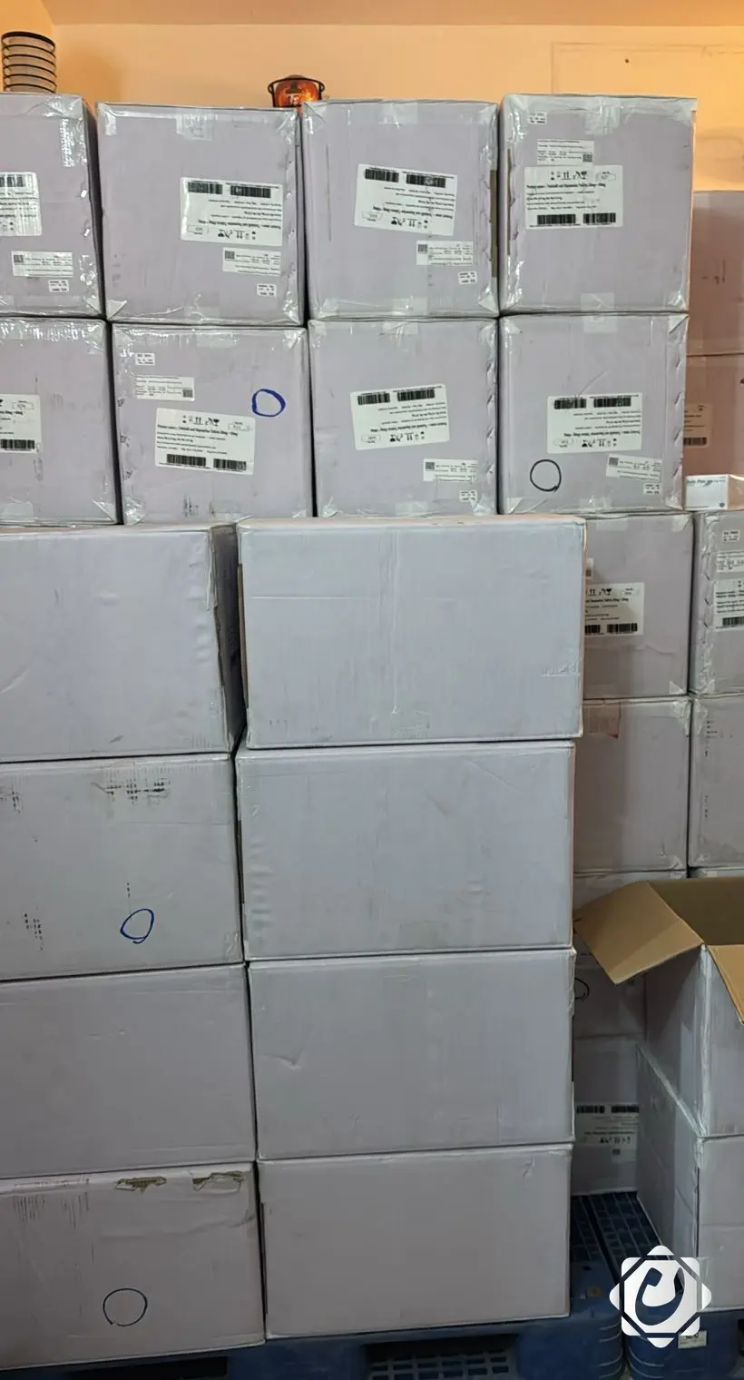 ضبط 250 ألف كارتونة أدوية مهربة في مخزن وهمي ببغداد