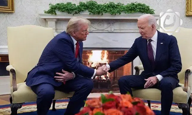 بايدن وترامب يتوجهان إلى الكونغرس لبدء مراسم التنصيب الرئاسي