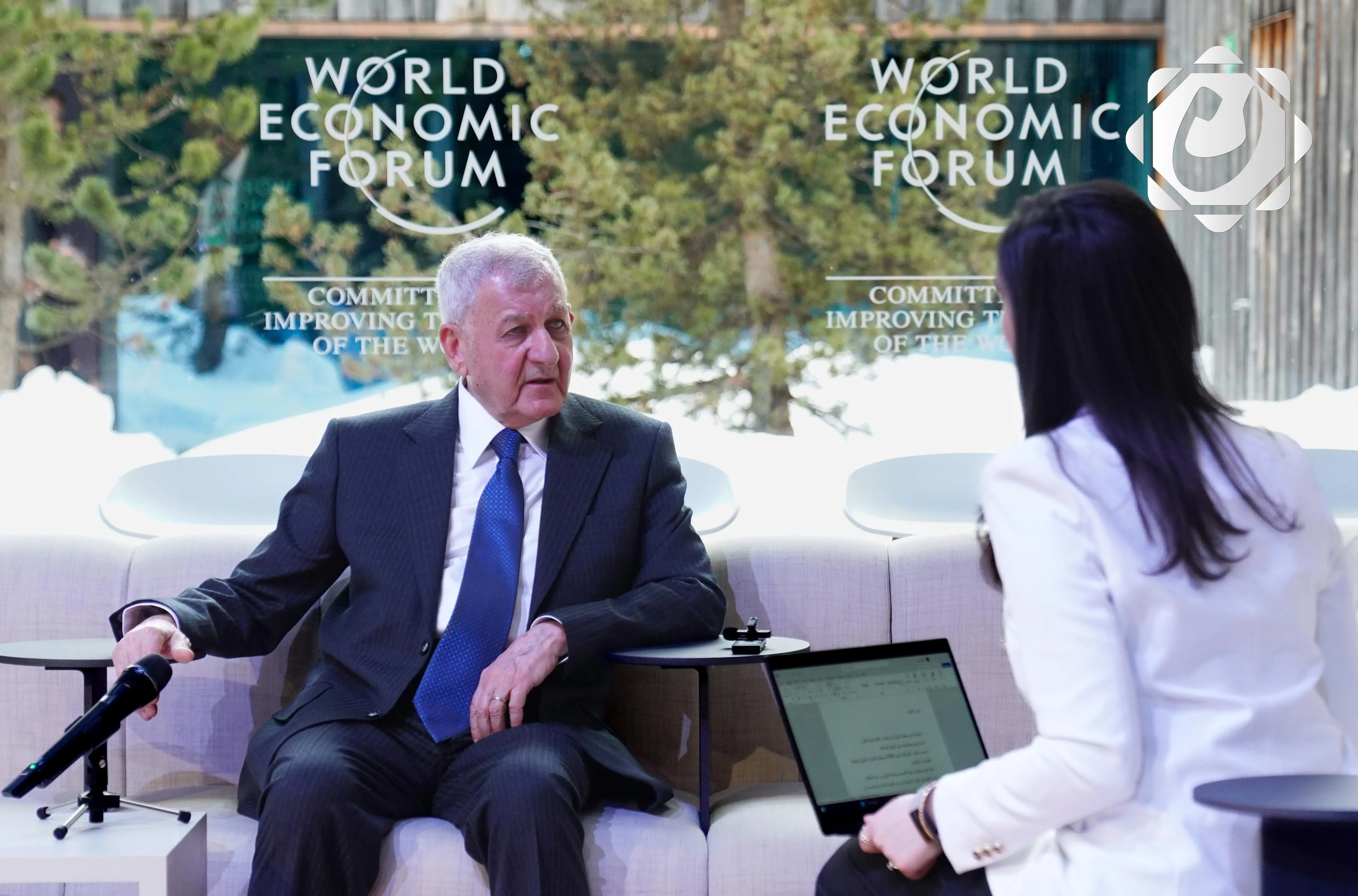 رئيس الجمهورية: علاقات العراق مع إيران وأمريكا تسير في الاتجاه الصحيح