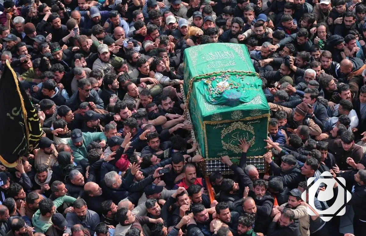 حشود الزائرين تشيع الإمام الكاظم (ع) في أجواء روحانية حزينة