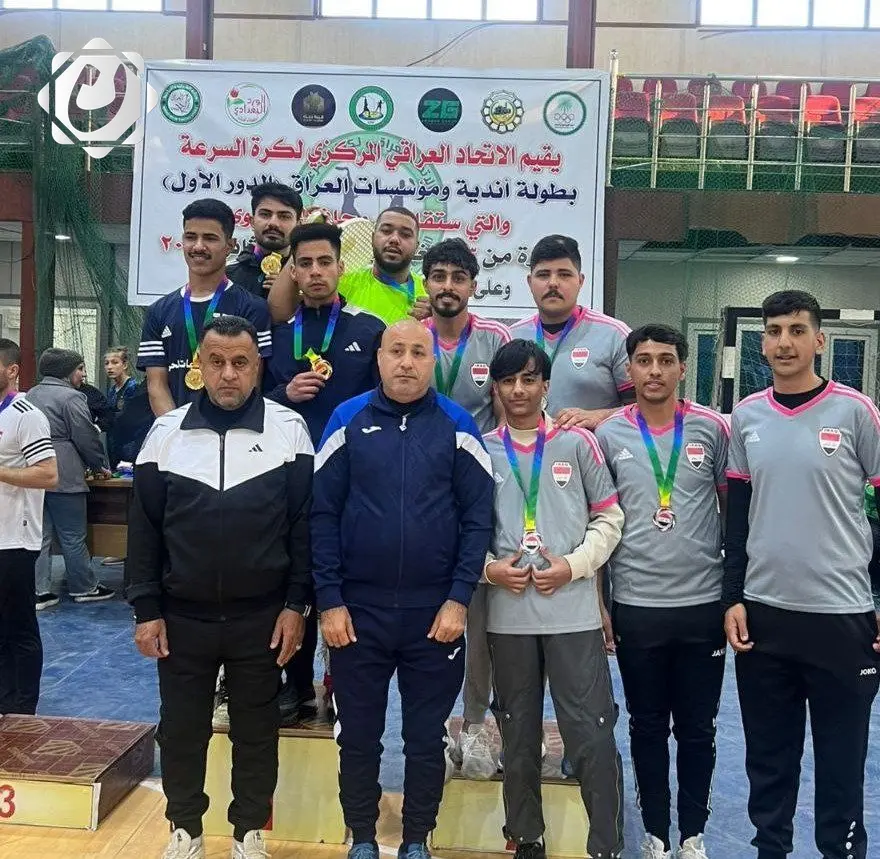 تتويج أندية العراق بكرة السرعة في نينوى