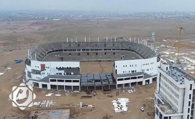 تقدم ملحوظ في مشروع ملعب الأنبار الأولمبي يقترب من الاكتمال