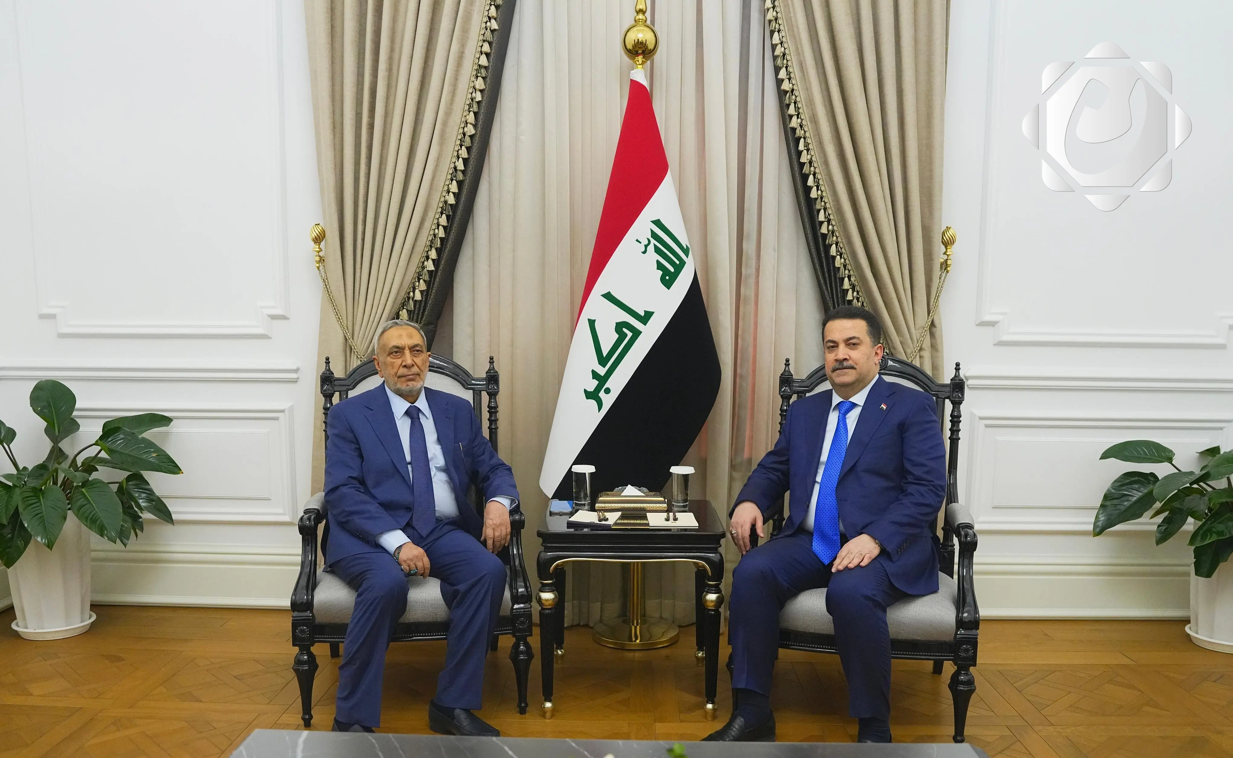 السوداني والمشهداني يؤكدان على ضرورة التعاون بين الحكومة والبرلمان