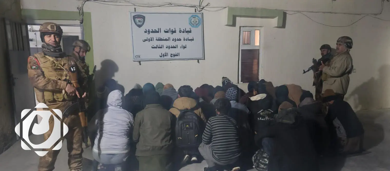 إلقاء القبض على 28 متسللاً من جنسيات آسيوية في السليمانية