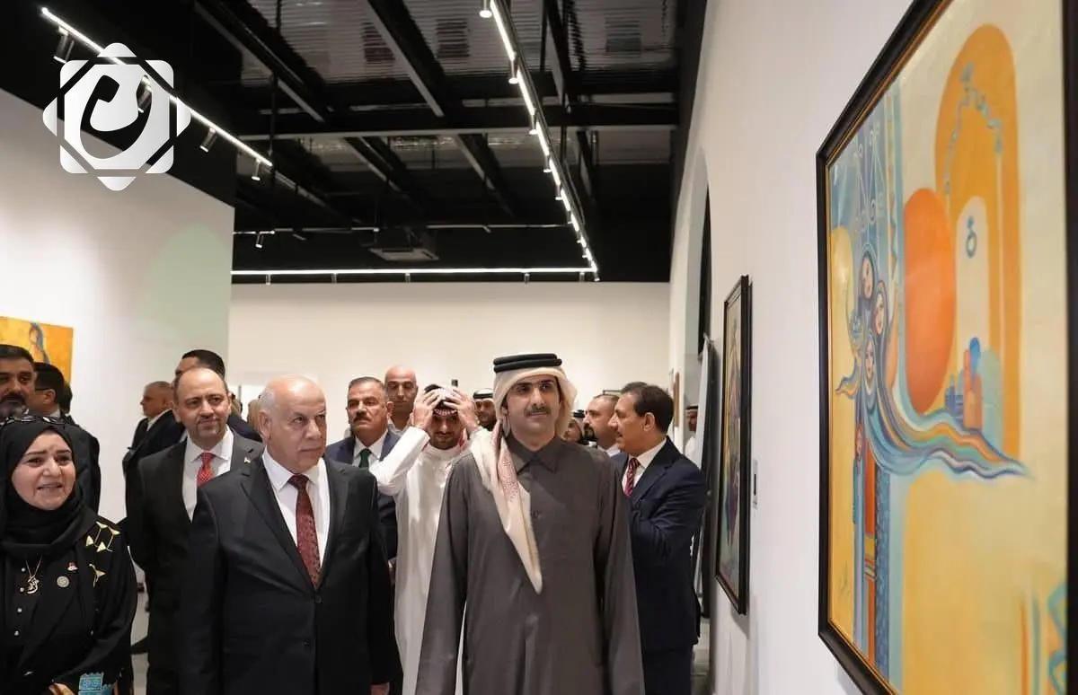 الفن النسوي العراقي يتألق في معرض ثقافي بقطر