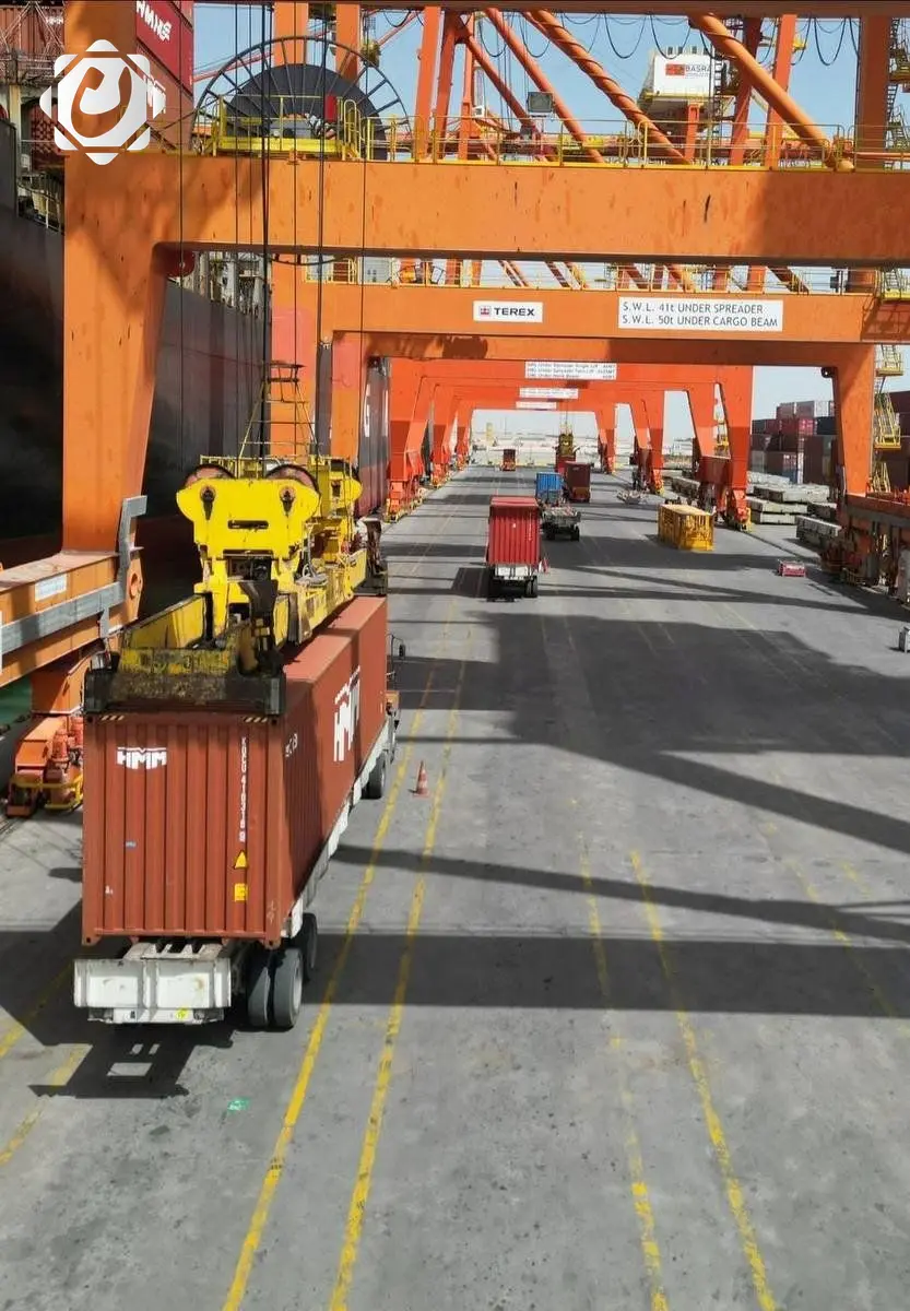 صادرات العراق: 3474 حاوية من المنتوج الوطني في يناير 2025