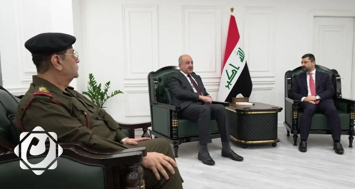 وزير الدفاع يناقش مع وزير العدل استكمال سندات أراضي منتسبي الوزارة في بغداد