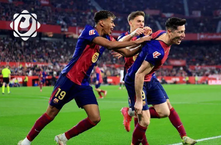 برشلونة يحقق فوزاً ساحقاً على إشبيلية برباعية في الليجا