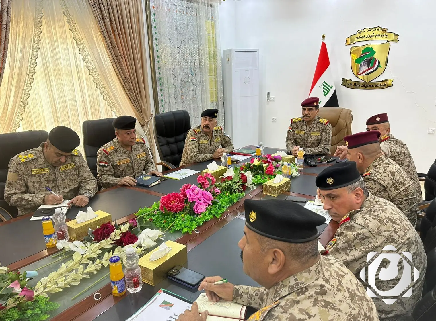 يارالله يتفقد الوضع الأمني في ديالى ويؤكد على تعزيز الاستقرار