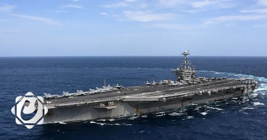 حادثة تصادم بين حاملة الطائرات الأمريكية ترومان وسفينة تجارية قرب السواحل المصرية