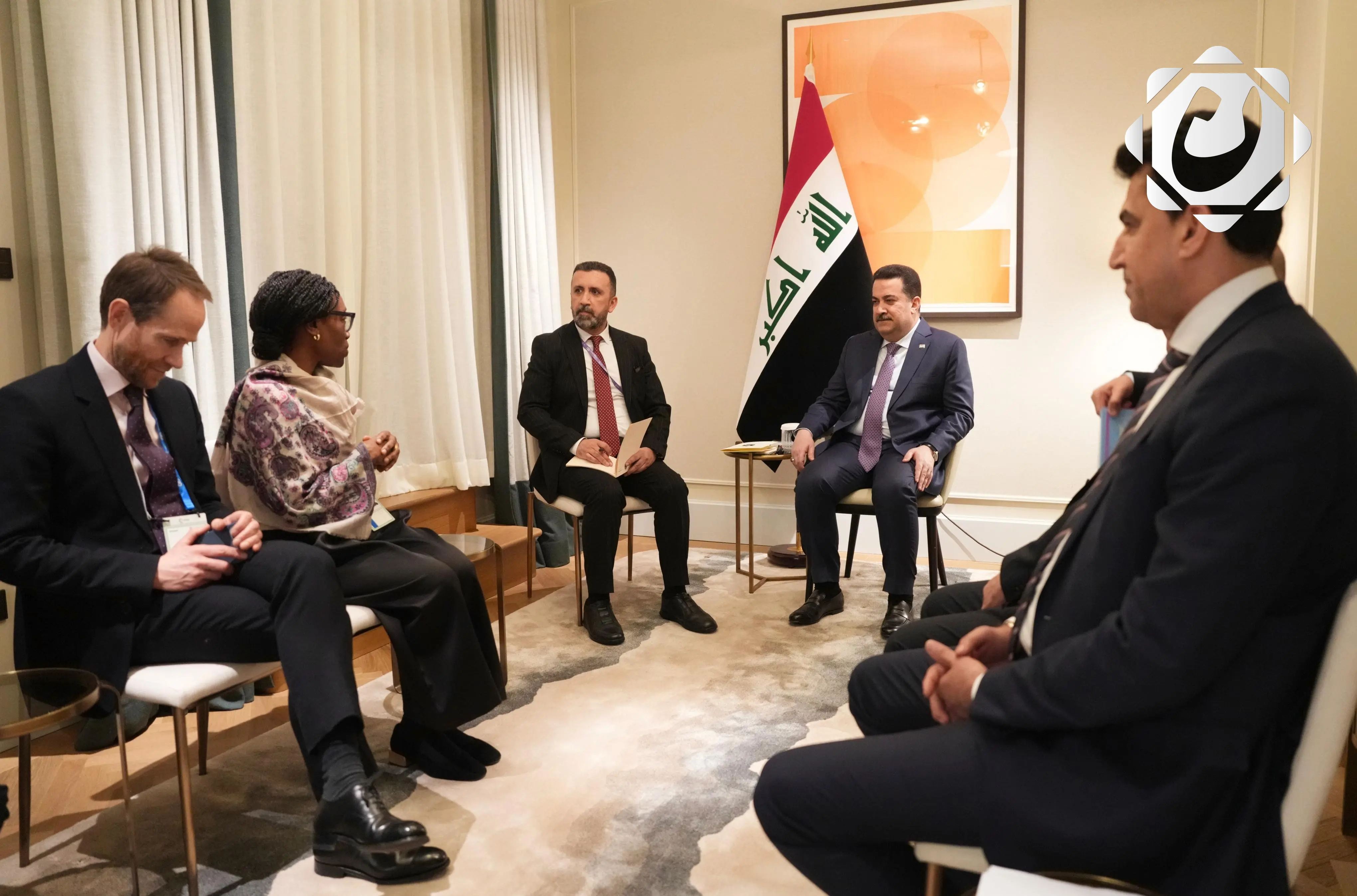 السوداني يؤكد على أهمية تنسيق الجهود لتهدئة الأوضاع في الشرق الأوسط