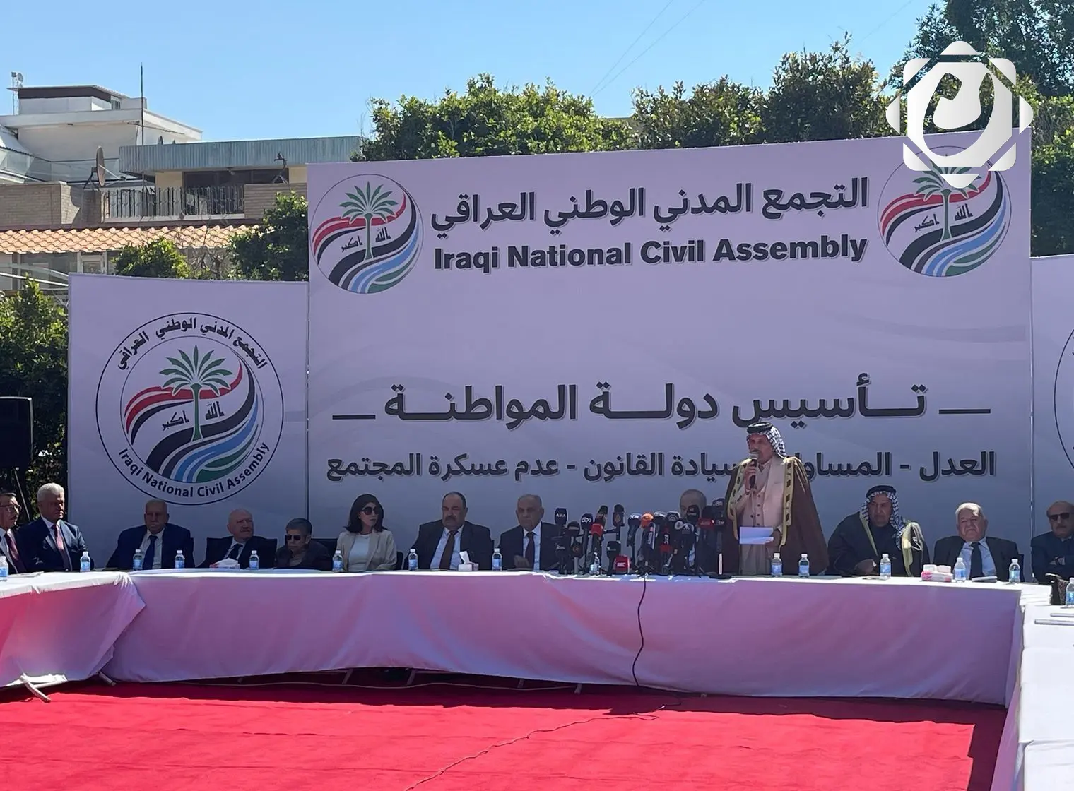 إياد علاوي يعلن عن تأسيس التجمع المدني الوطني العراقي لدعم العمل السياسي