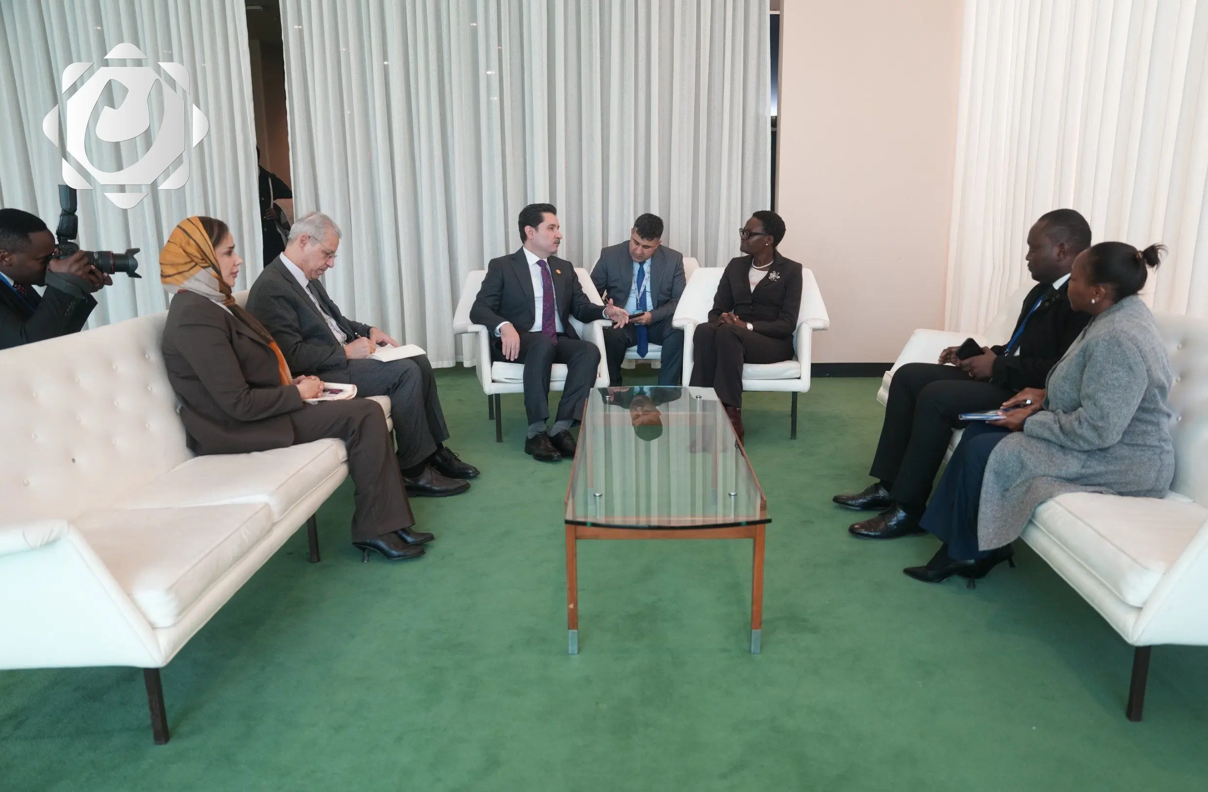 نائب رئيس البرلمان العراقي يبحث سبل التعاون مع الاتحاد البرلماني الدولي في نيويورك