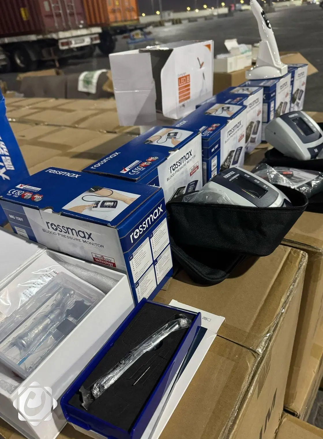 ضبط أجهزة طبية مهربة في ميناء أم قصر الشمالي