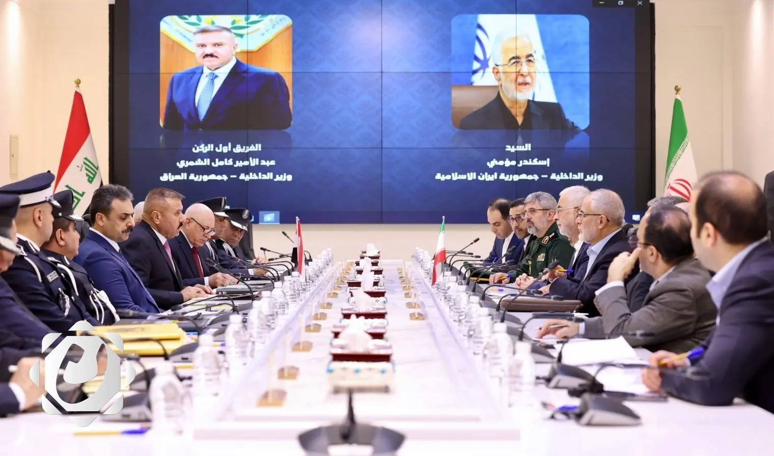 اجتماع أمني بين العراق وإيران لتعزيز التعاون في مكافحة المخدرات وتأمين الحدود