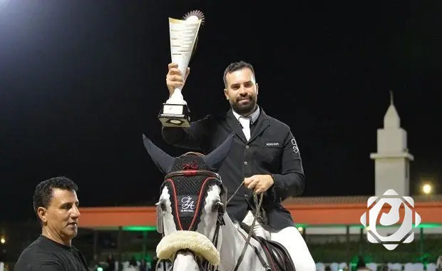 زيد النجيفي يتألق ويحقق المركز الثاني في الجائزة الكبرى للفروسية بالسعودية