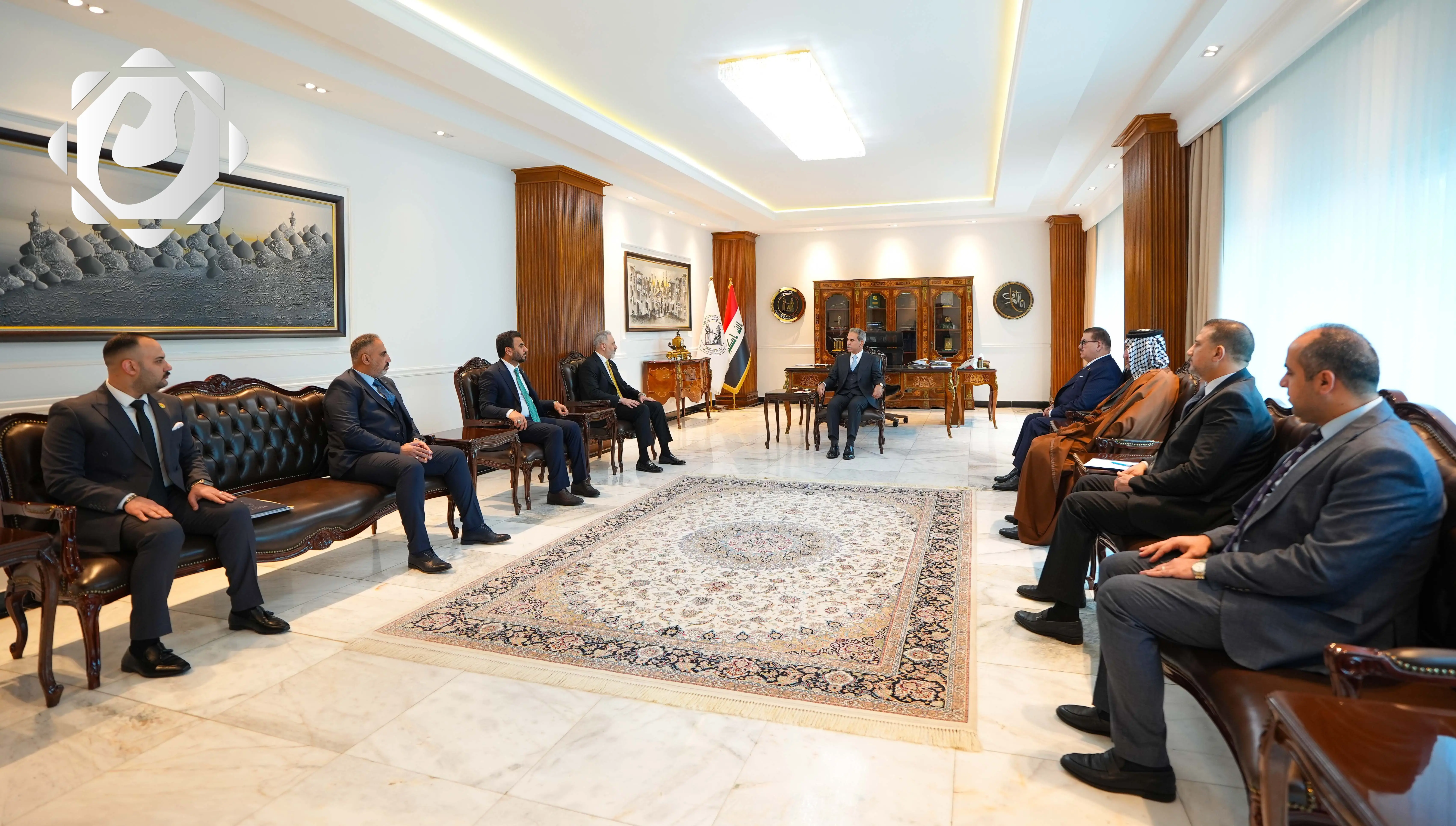 زيدان والساعدي يناقشان آليات عمل لجنة السلوك النيابية