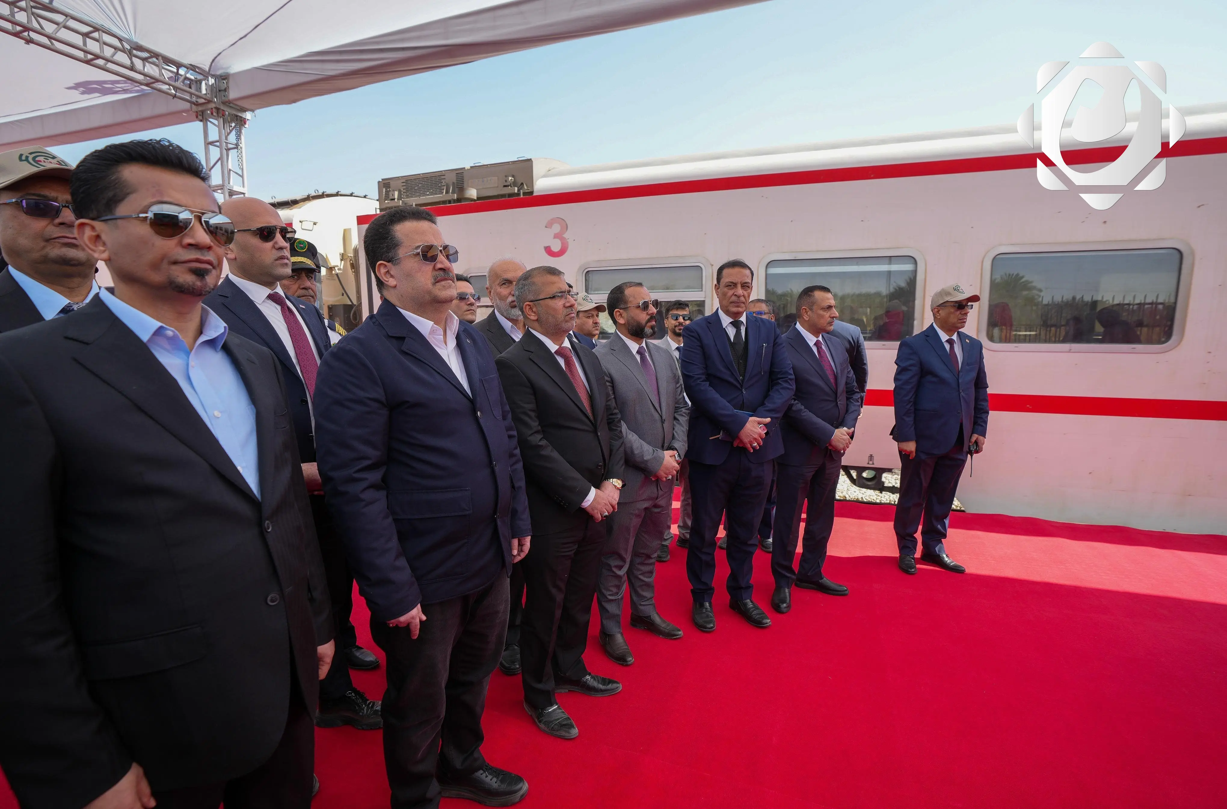 افتتاح مشروع خط سكة حديد حجامة-ساوة والجسور في المثنى: خطوة نحو تطوير البنية التحتية