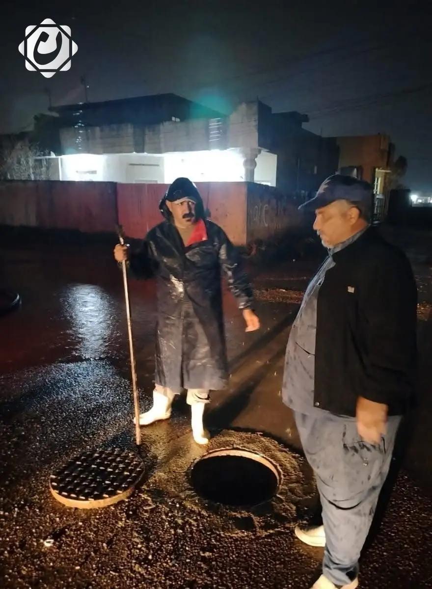 استنفار كامل في الديوانية لمواجهة الأمطار المتوقعة