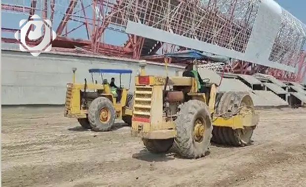 استئناف العمل في مجمع ذي قار الرياضي بعد 13 عاماً من التوقف