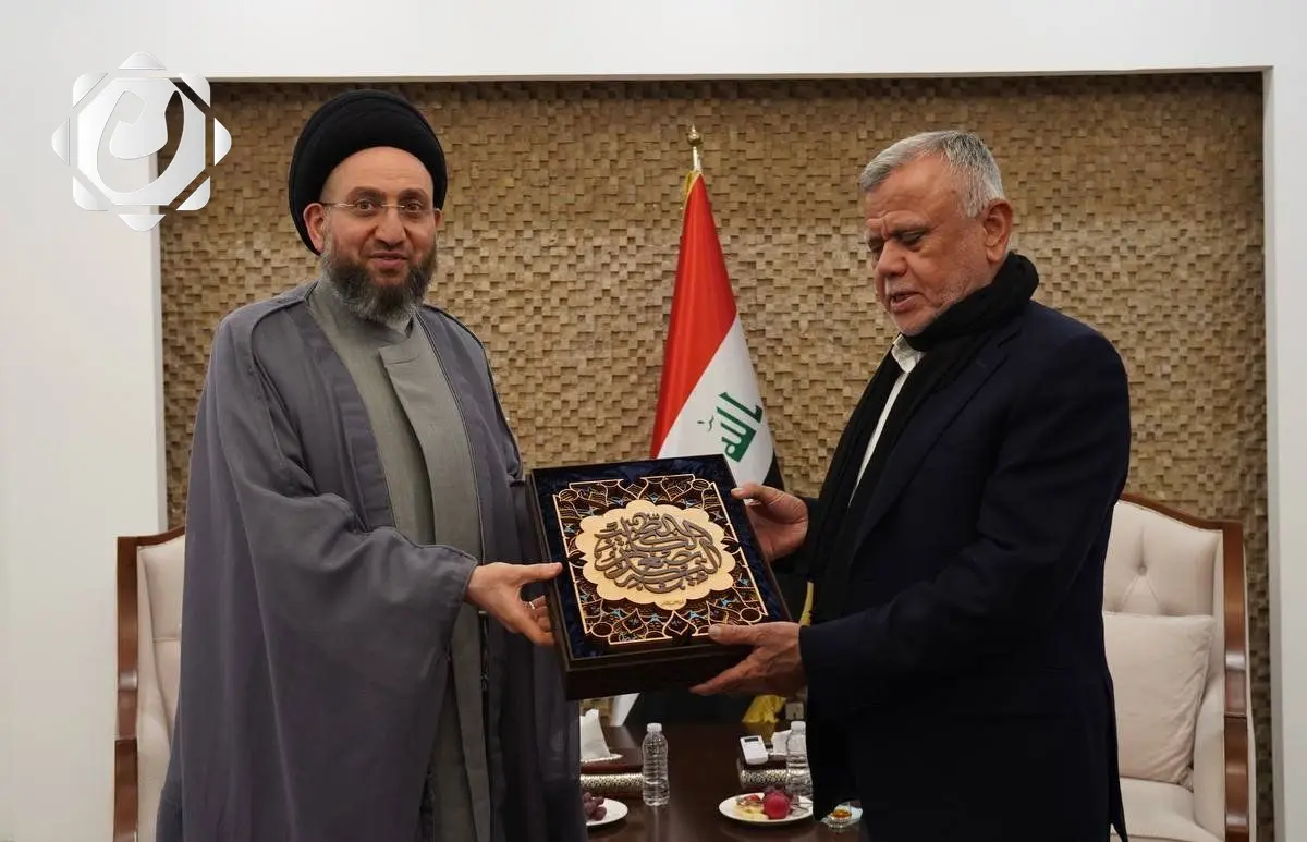 العامري والحكيم يتباحثان حول الأوضاع السياسية الراهنة في العراق