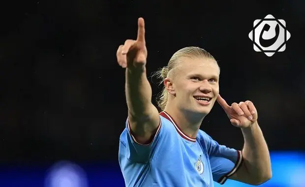 هالاند يحطم الأرقام القياسية في الدوري الإنجليزي