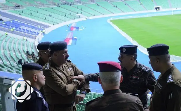 تعزيزات أمنية شاملة لتأمين مباراة العراق والكويت في البصرة