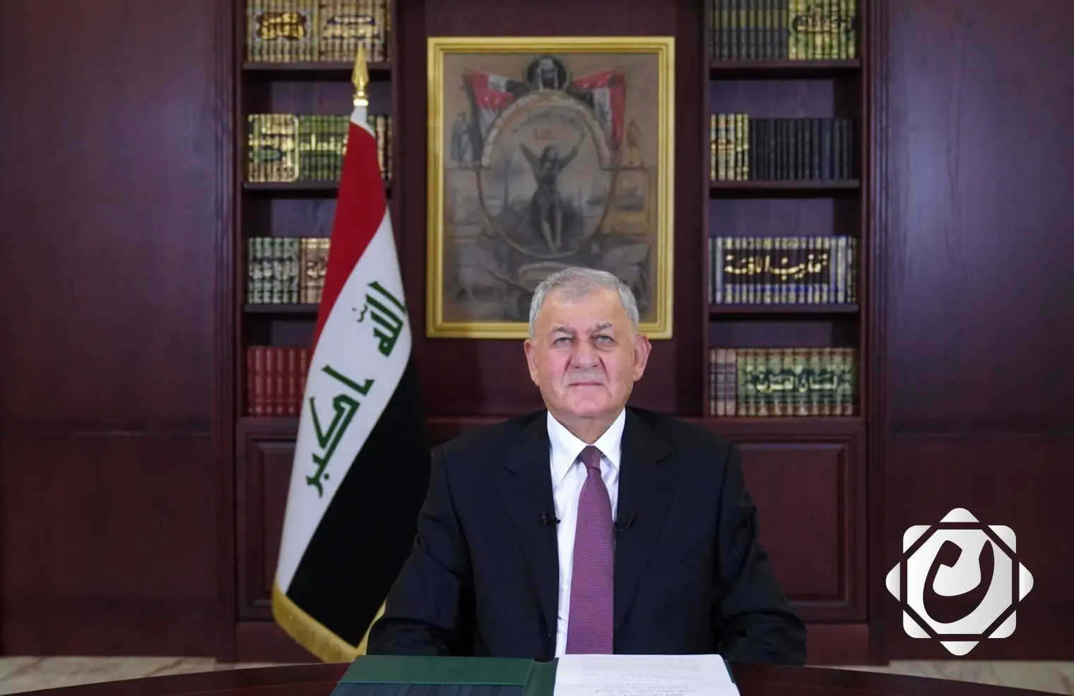 رئيس الجمهورية يؤكد دعم حقوق الإيزيديين بمناسبة عيد الخليقة