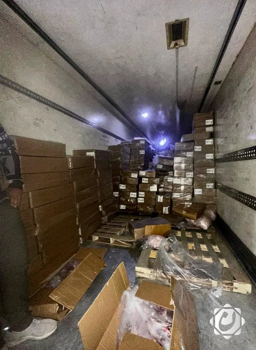 إحباط تهريب شحوم حيوانية في ميناء أم قصر الشمالي