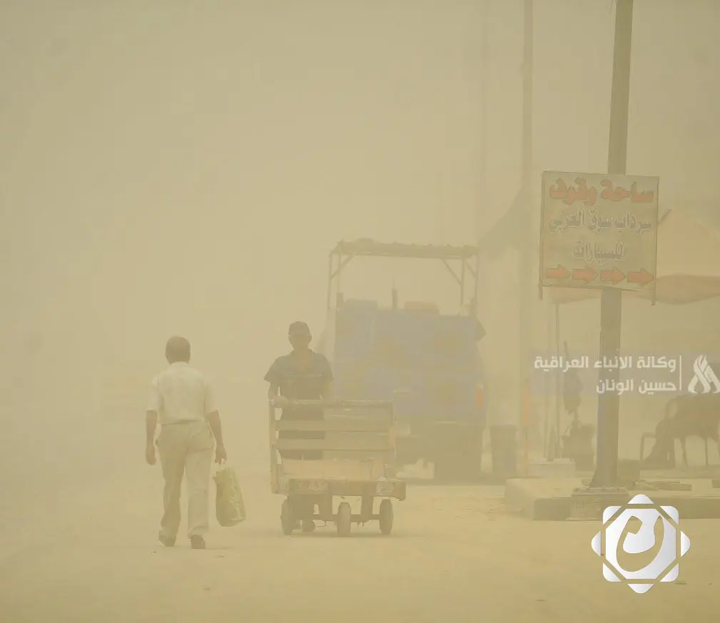 العراق يستعد لأمطار رعدية وغبار وانخفاض ملحوظ في درجات الحرارة