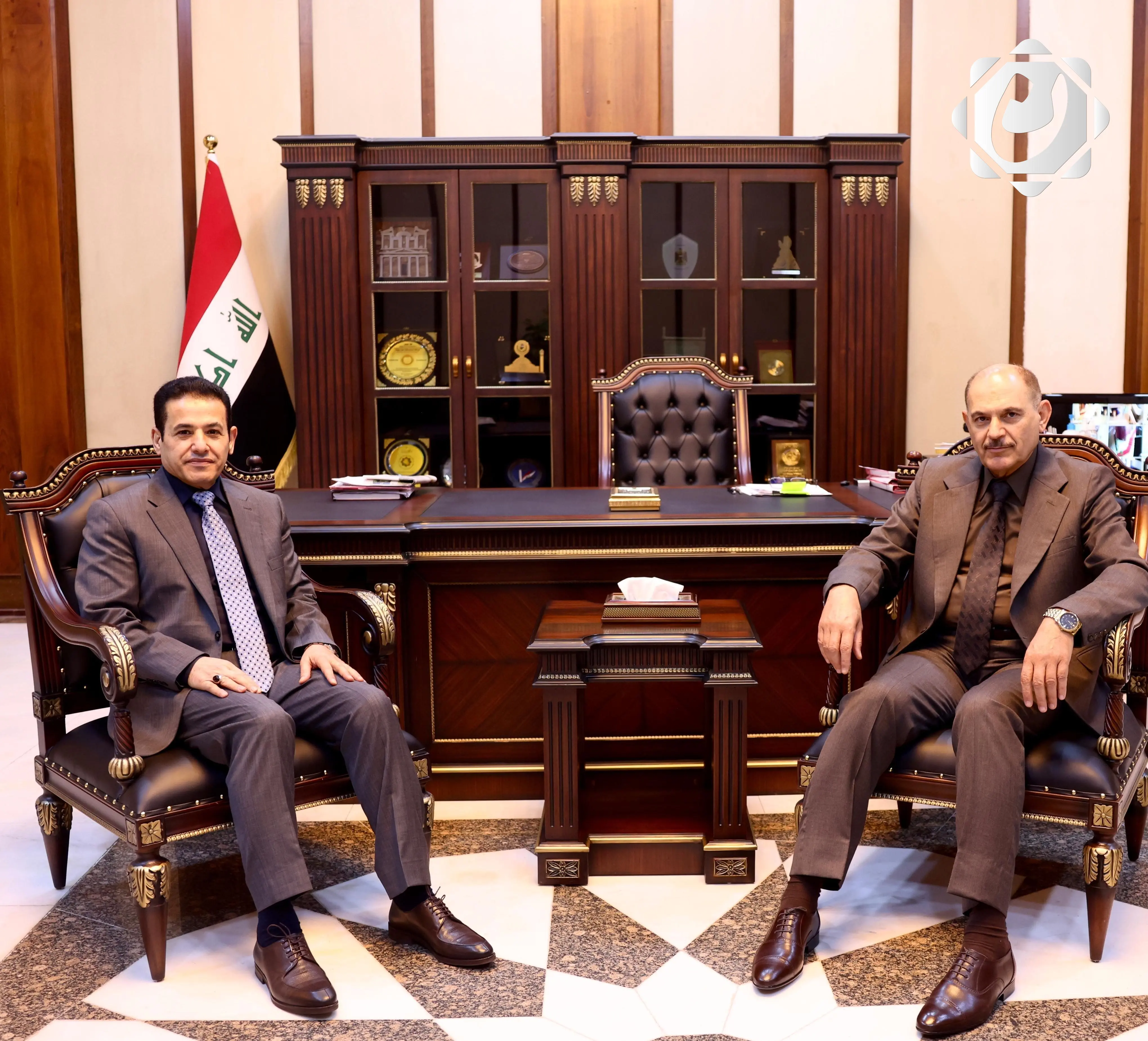تعاون استراتيجي بين مستشار الأمن القومي ورئيس المحكمة الاتحادية العليا في العراق