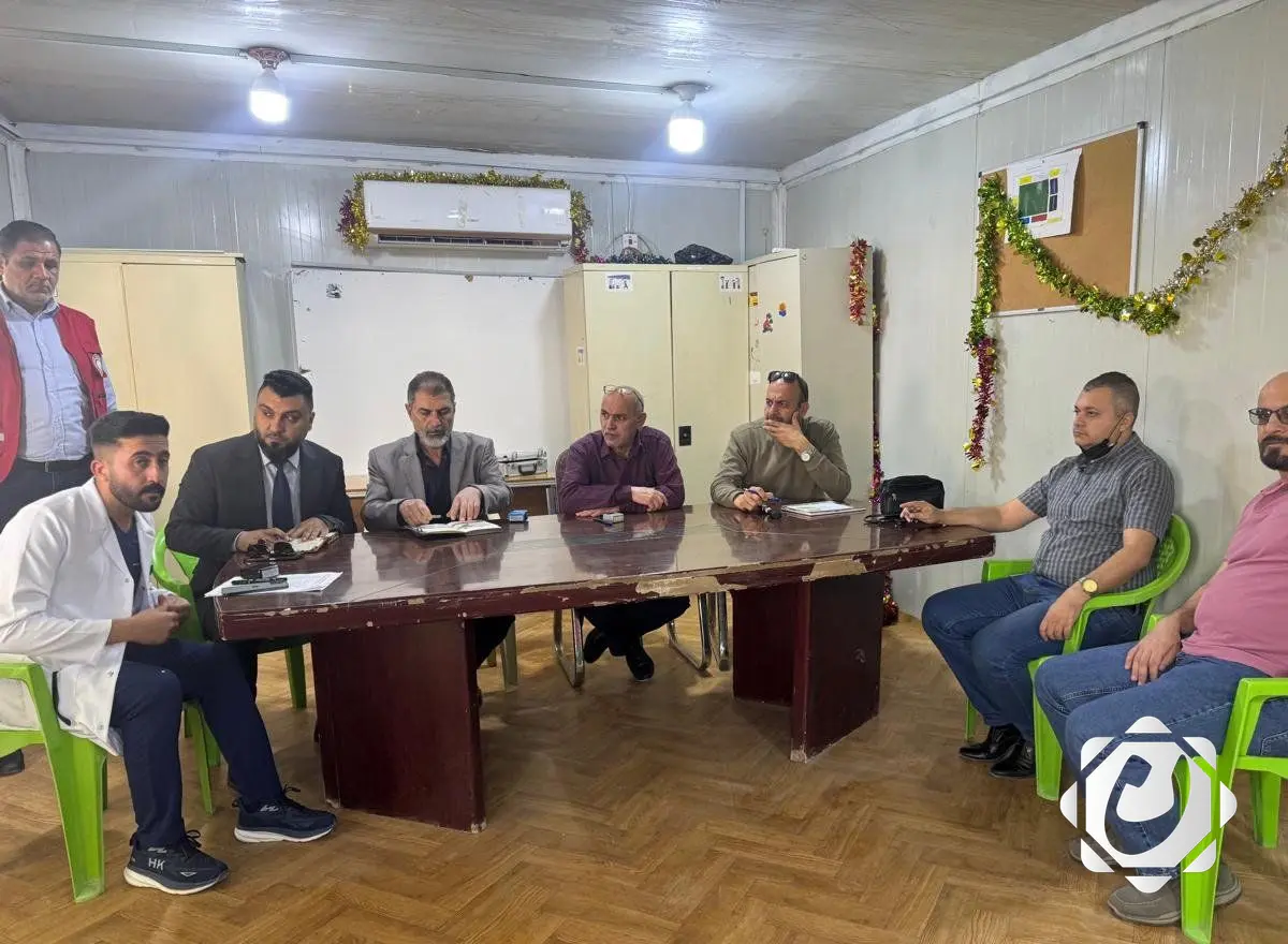 فريق طبي إغاثي يزور مخيم بزيبز في الأنبار ضمن حملة إنسانية