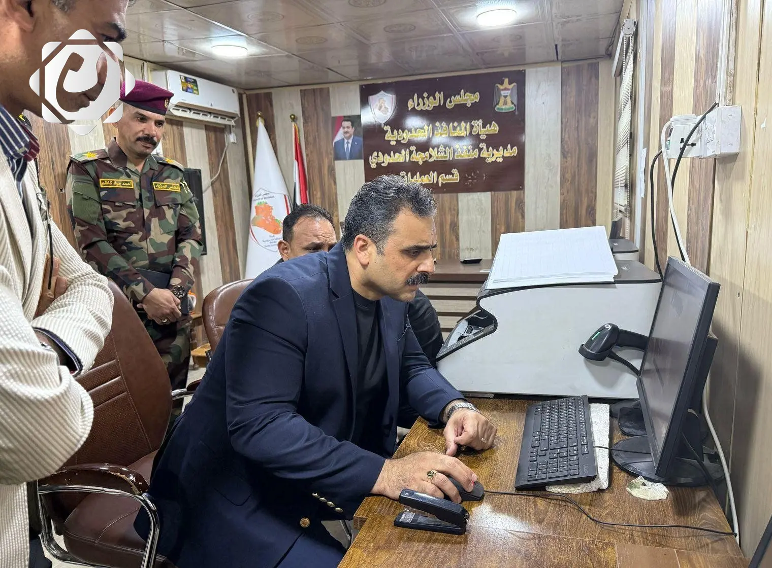 توجيهات جديدة لتحسين كفاءة كمرك الشلامجة من خلال الربط الإلكتروني