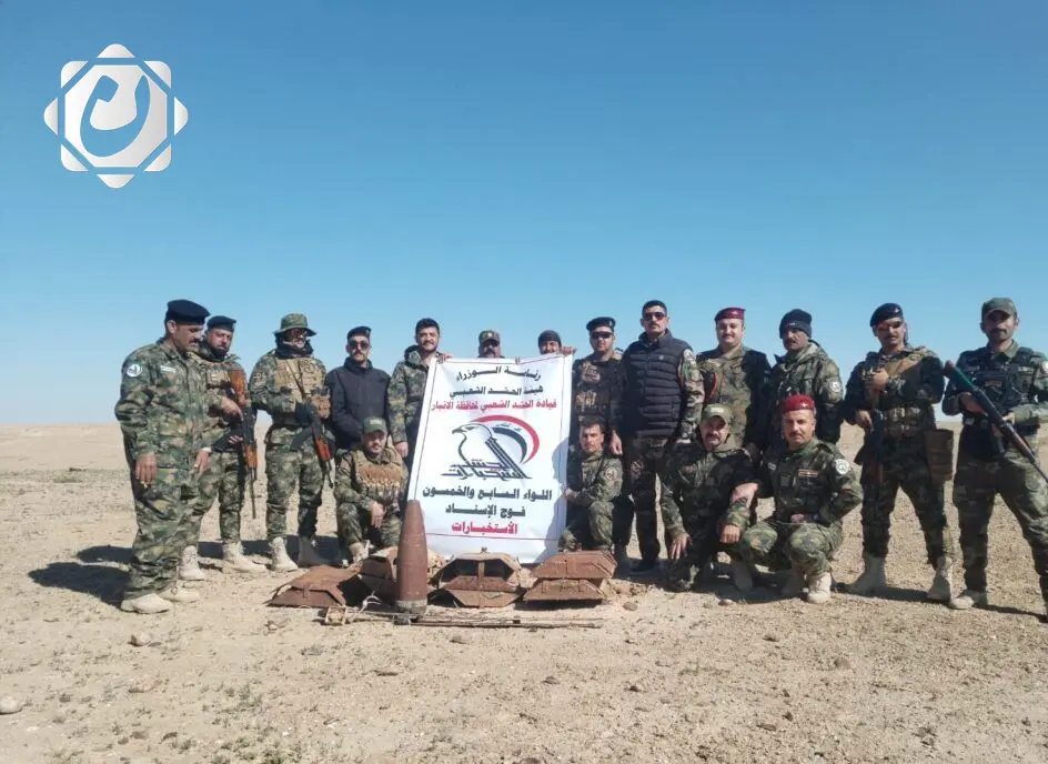 استعادة الأمن: العثور على متفجرات في صحراء الأنبار