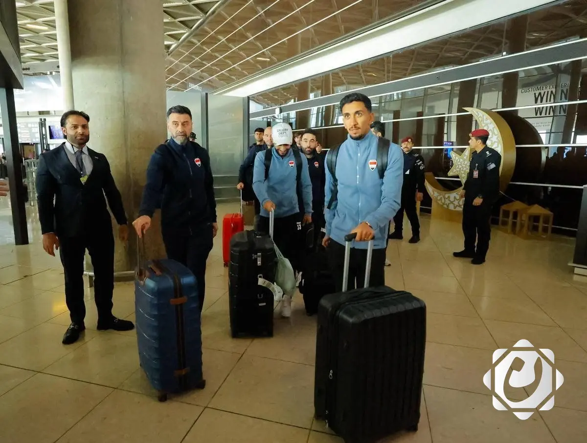 منتخبنا الوطني يصل عمّان استعدادًا لمواجهة فلسطين