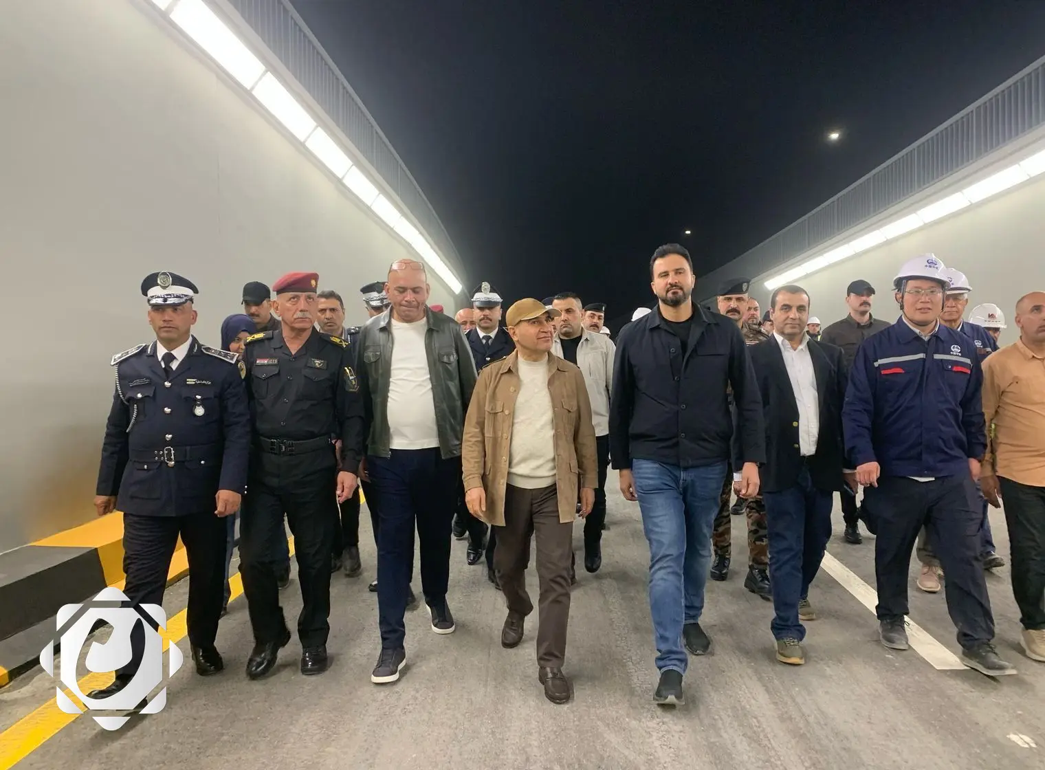 افتتاح نفق رقم 3 في ساحة النسور لتحسين حركة السير في بغداد