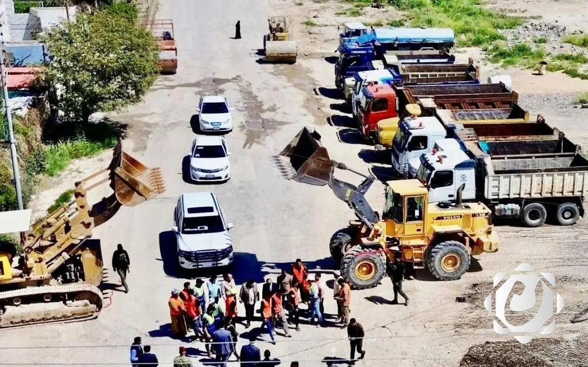 محافظ صلاح الدين يطلق مشروع إعادة تأهيل حي الضباط في تكريت