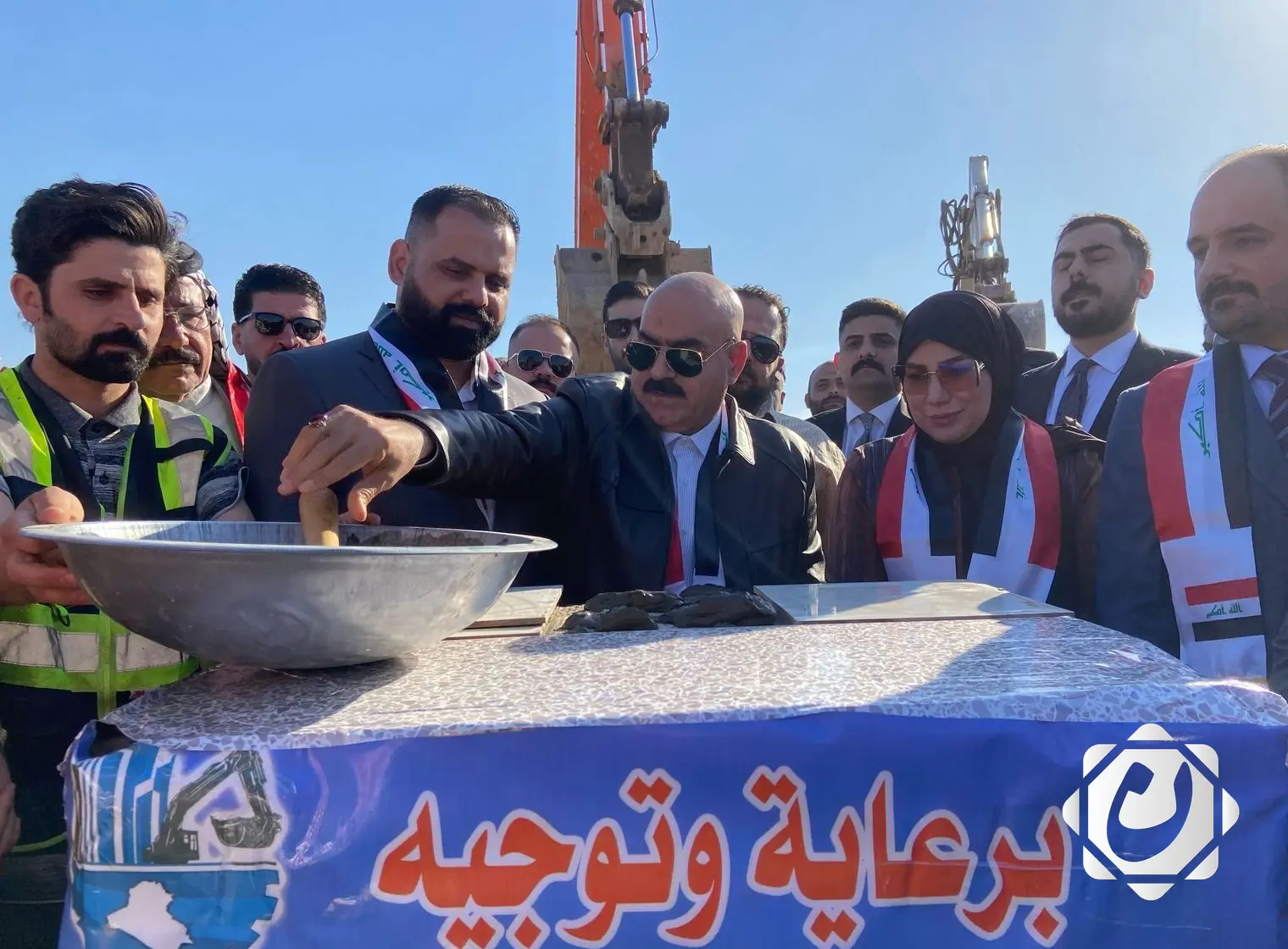 حجر الأساس لمشروع شارع الحولي في السبع قصور: انطلاقة جديدة للخدمات في بغداد