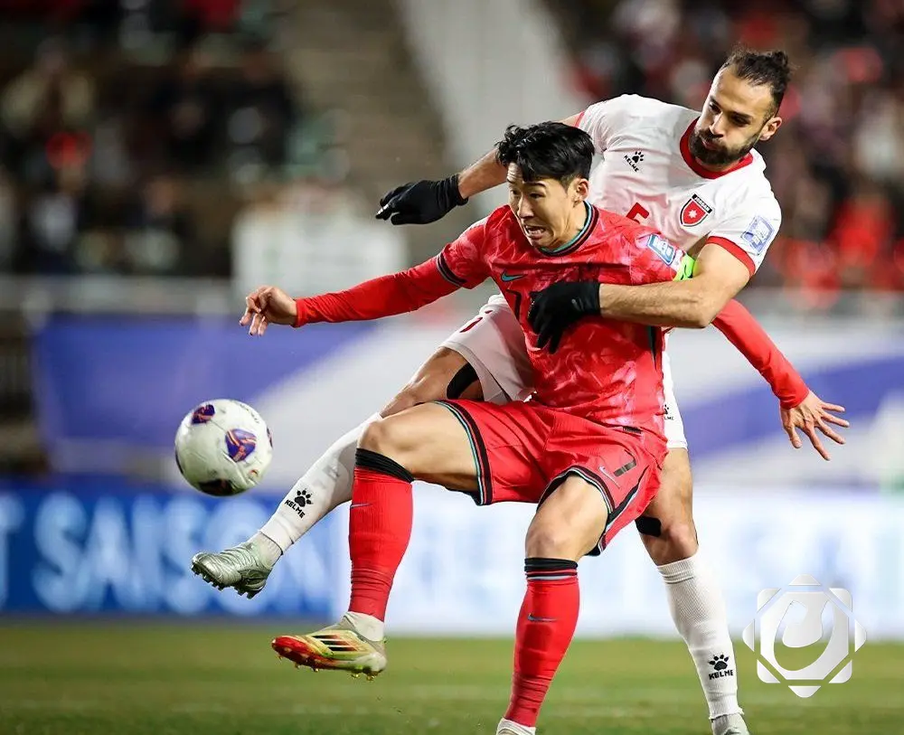 نتيجة متقاربة في مواجهة كوريا الجنوبية والأردن ضمن تصفيات كأس العالم 2026