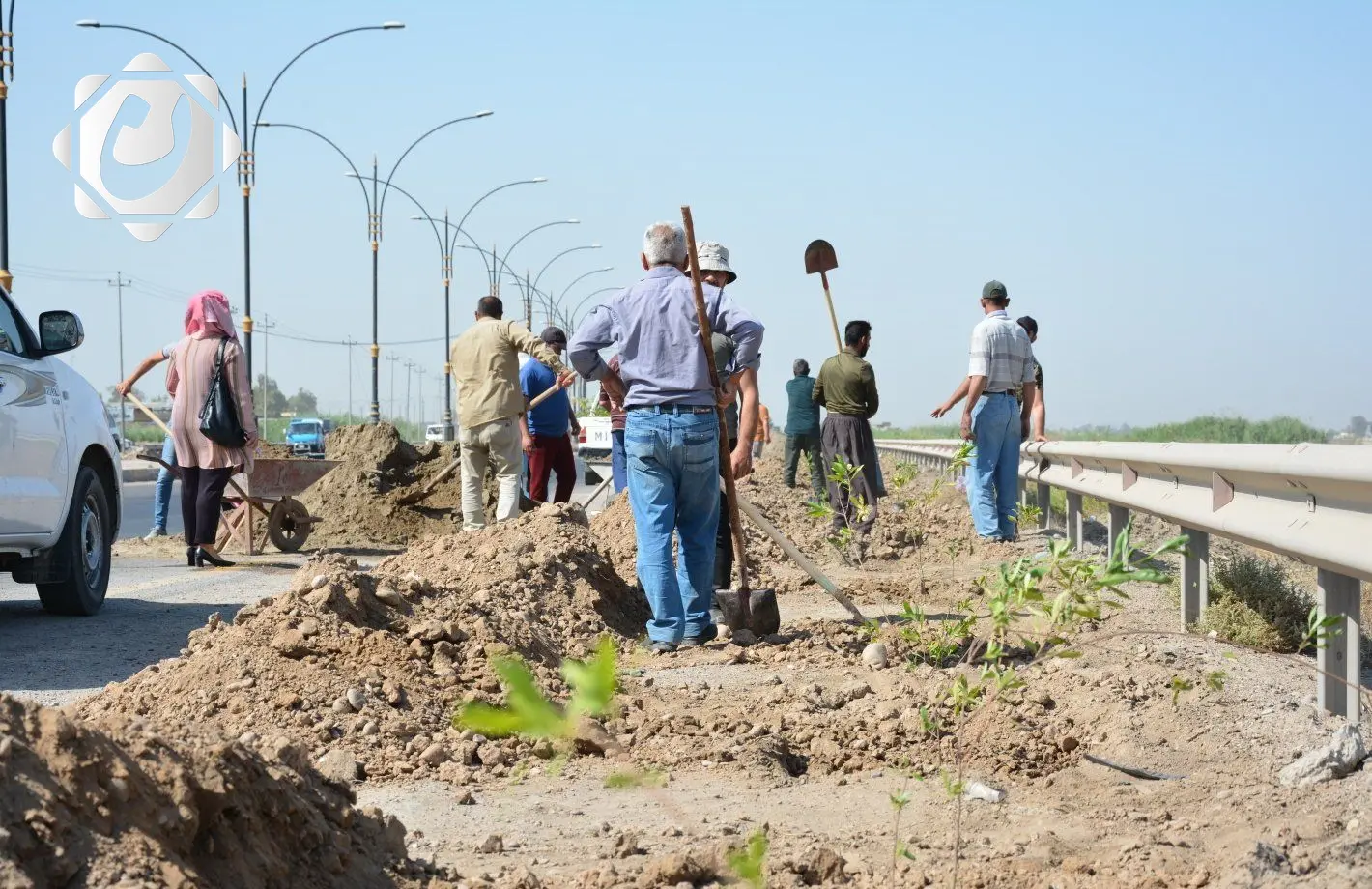 ديالى تطلق حملة تشجير لتعزيز البيئة ومواجهة التصحر
