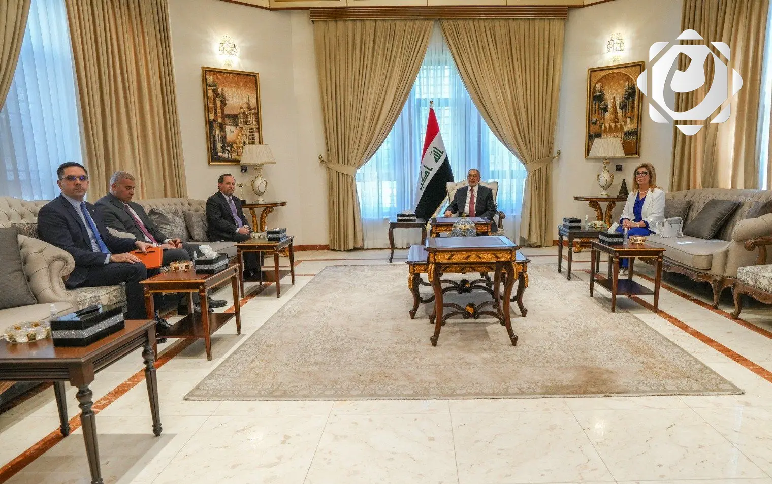 المشهداني وروبينستين يؤكدان على أهمية تعزيز العلاقات العراقية الأمريكية